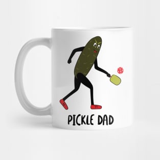 Mens Pickleball Pickle Dad Mug